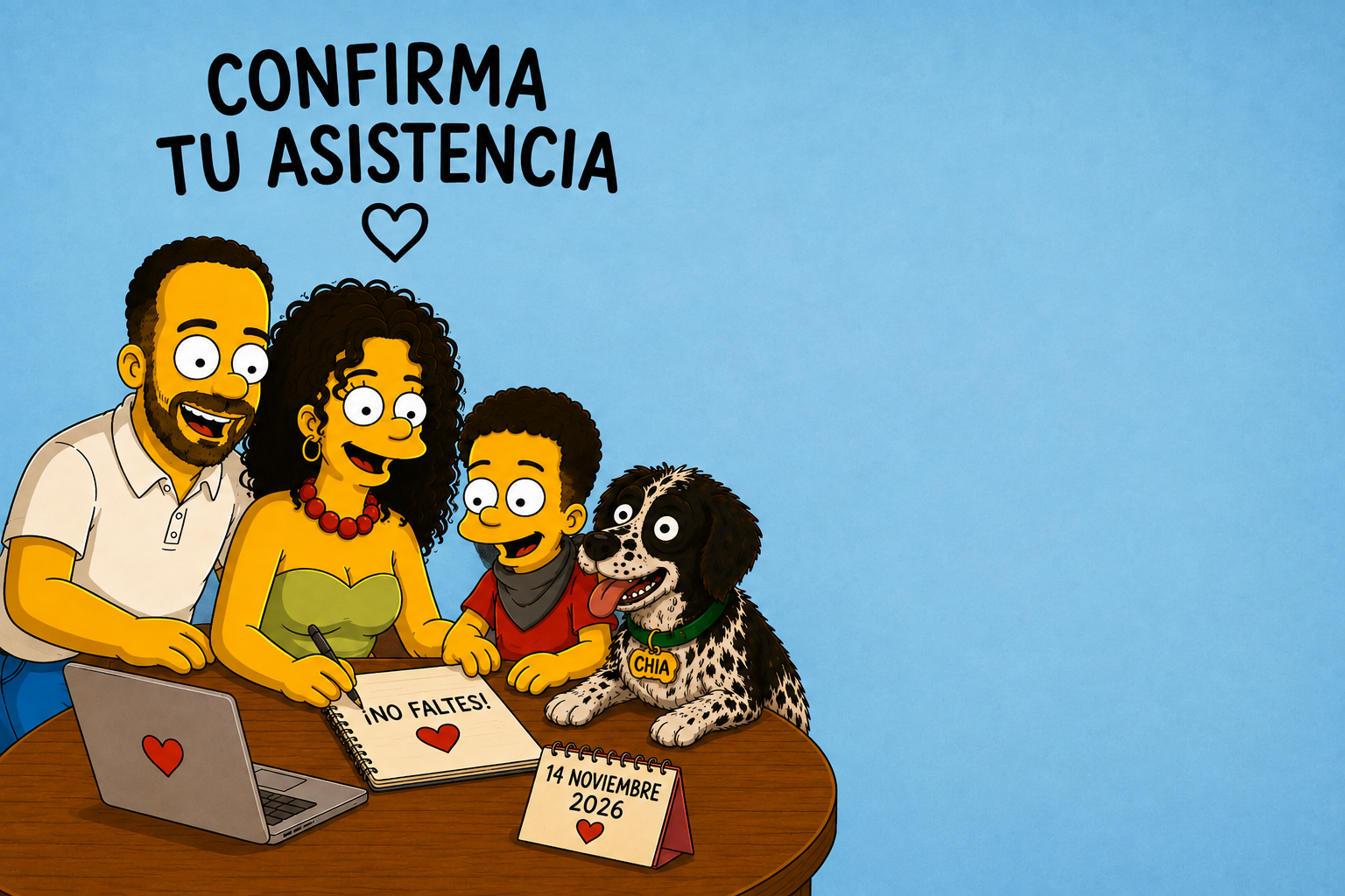 Confirma tu asistencia